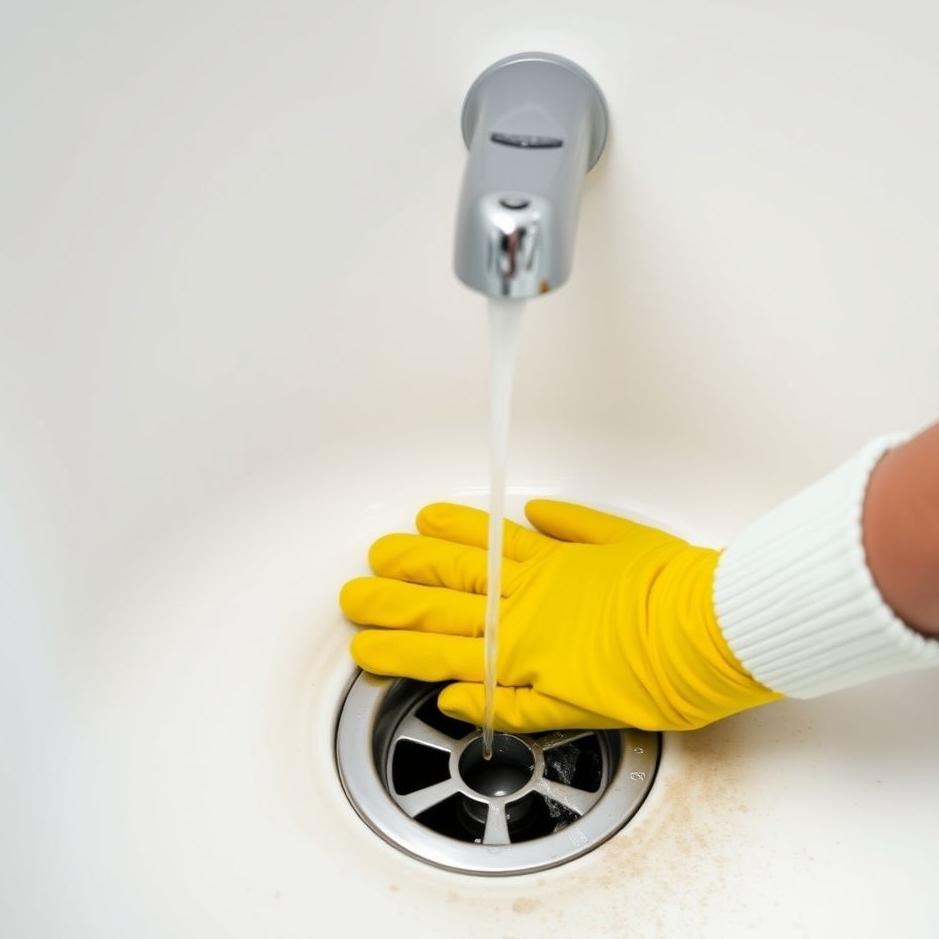 Dream : Cleaning Bathroom Drain 