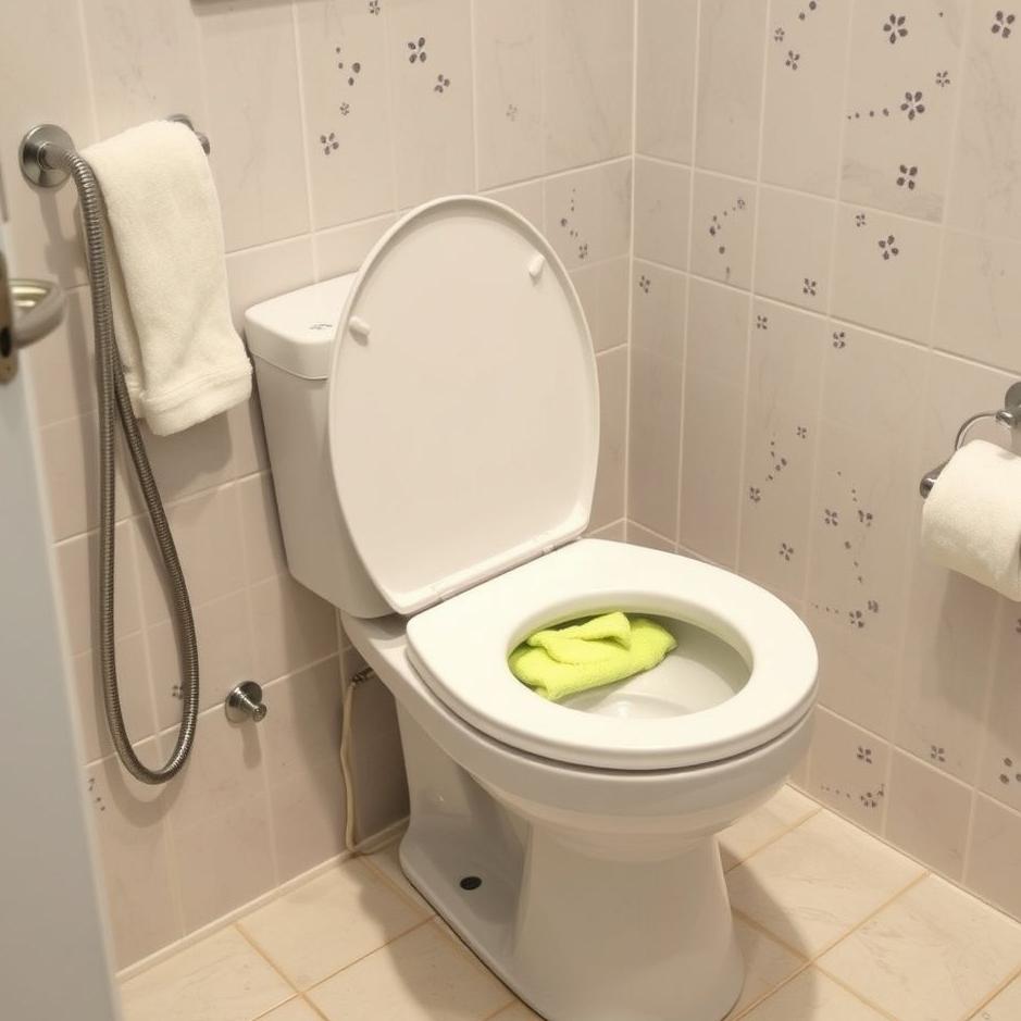 Dream : Cleaning Bathroom Toilet