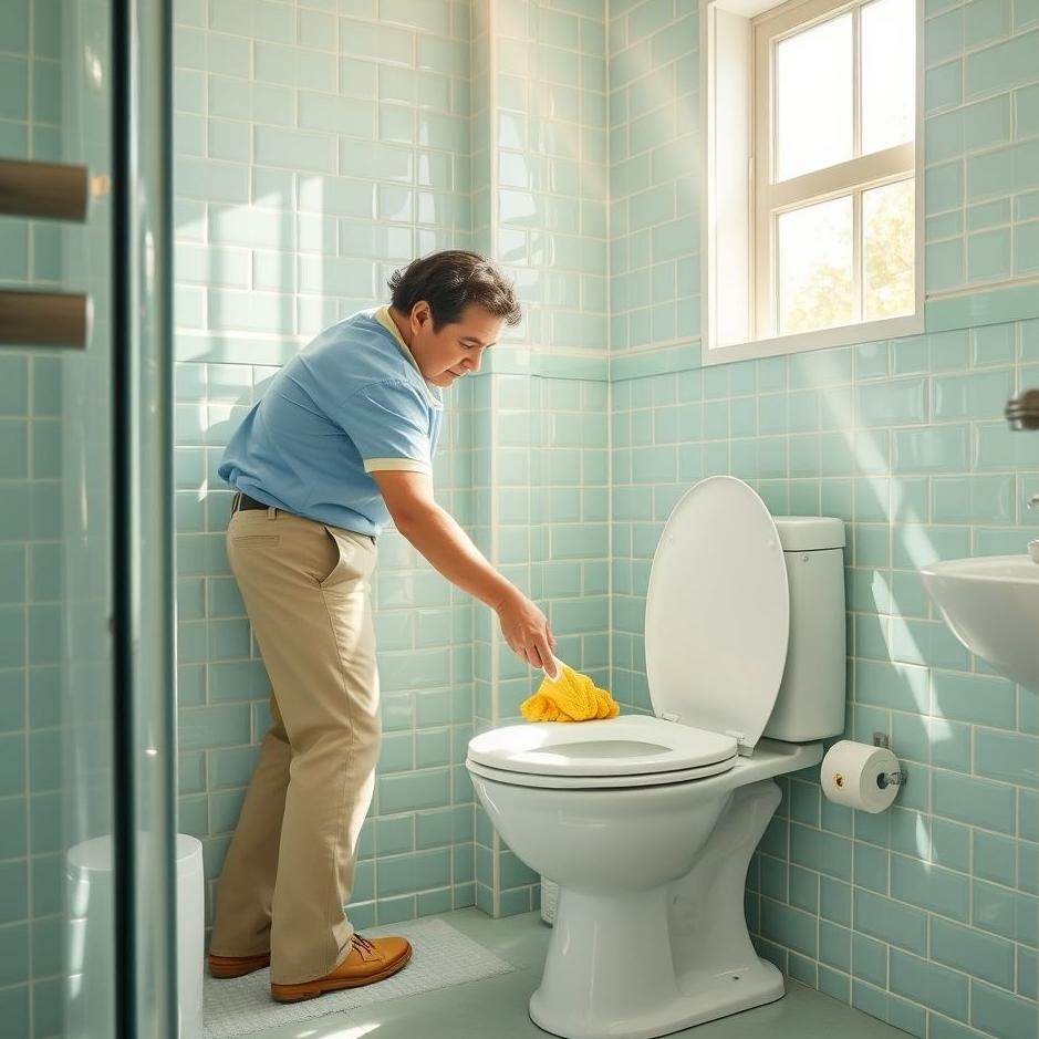 Dream : Cleaning Bathrooms and Toilets