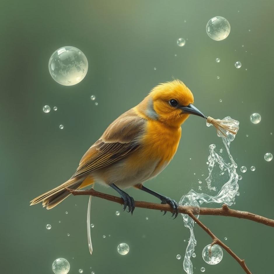 Dream : Cleaning bird in a dream