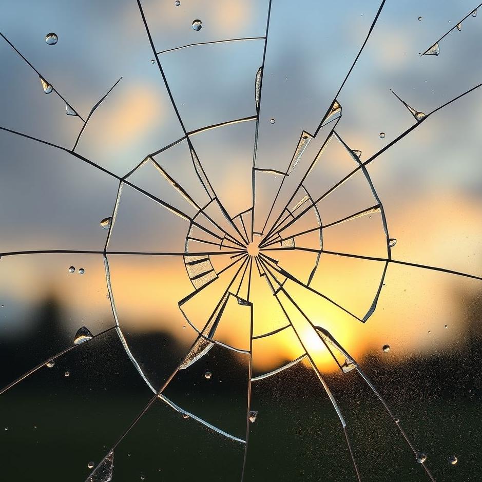 Dream : Cleaning broken glass in a dream