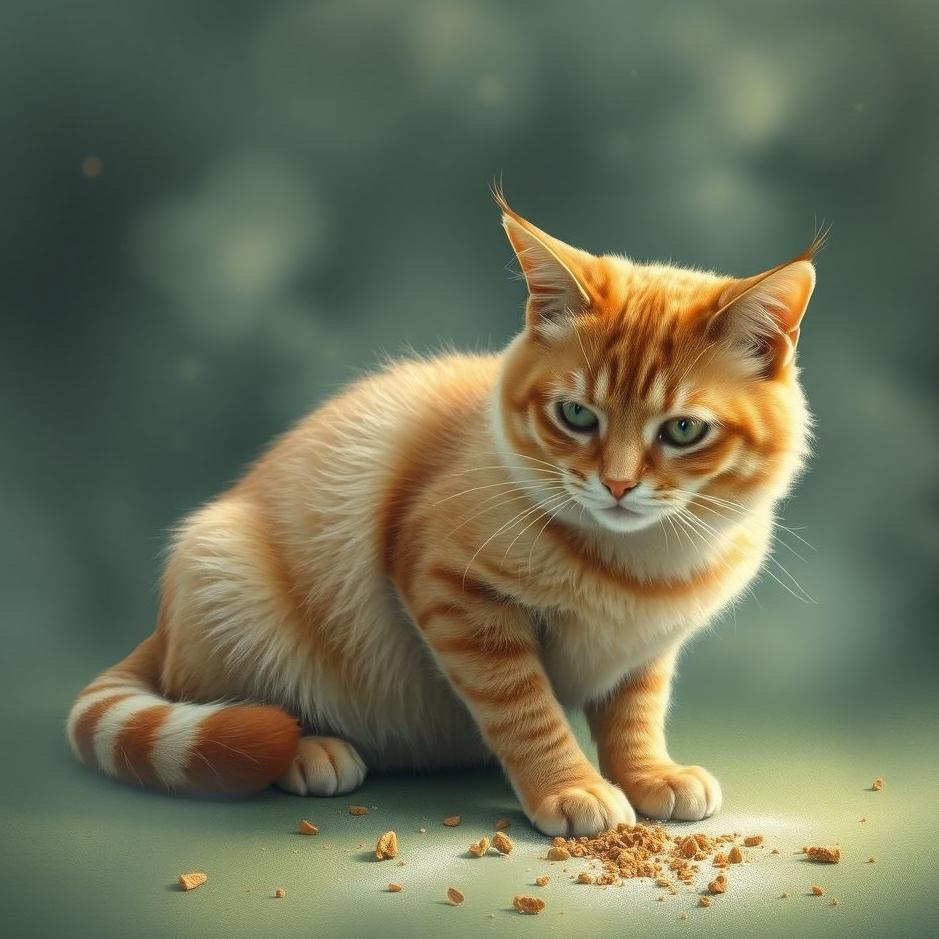 Dream : Cleaning cat droppings in a dream