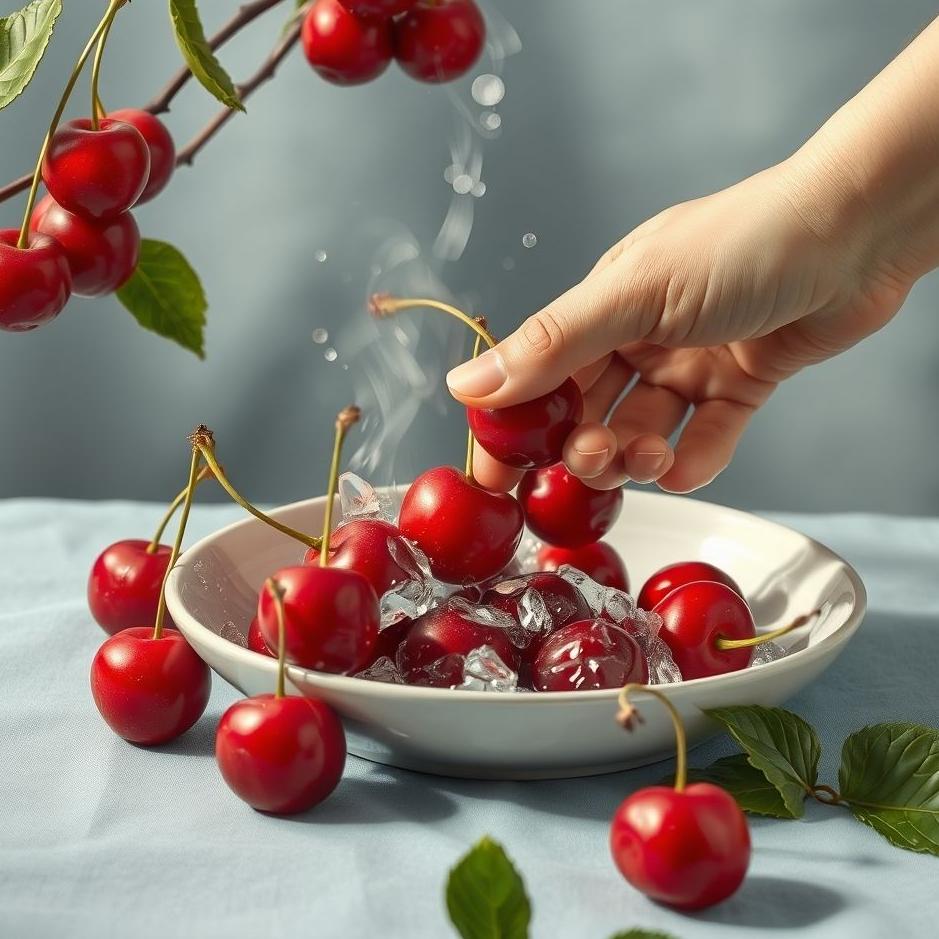 Dream : Cleaning cherries in a dream