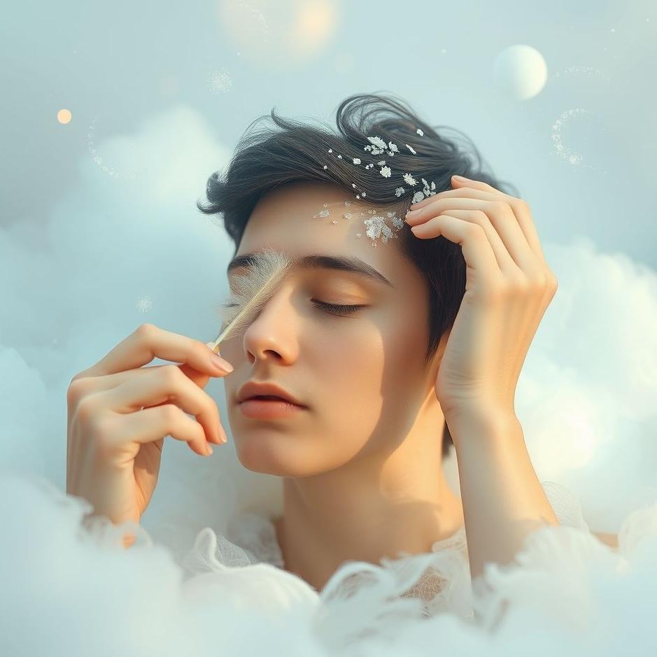 Dream : Cleaning dandruff in a dream