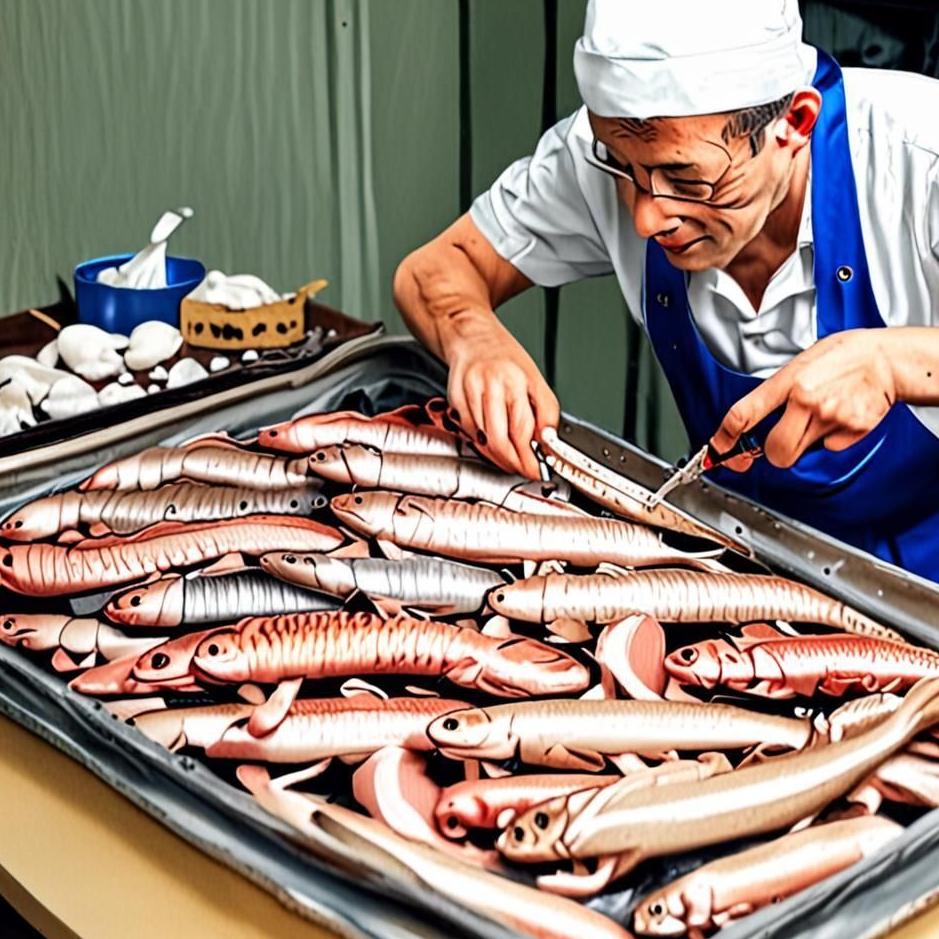 Dream : Cleaning fish intestines