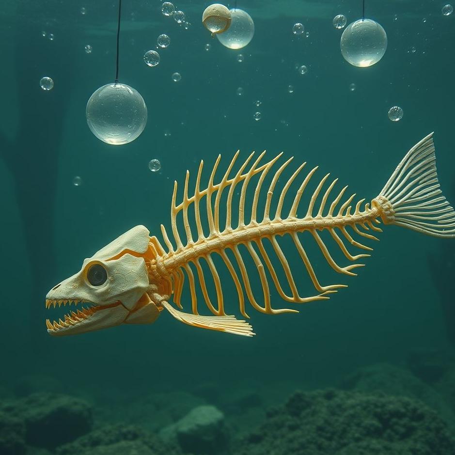 Dream : Cleaning fishbones in a dream
