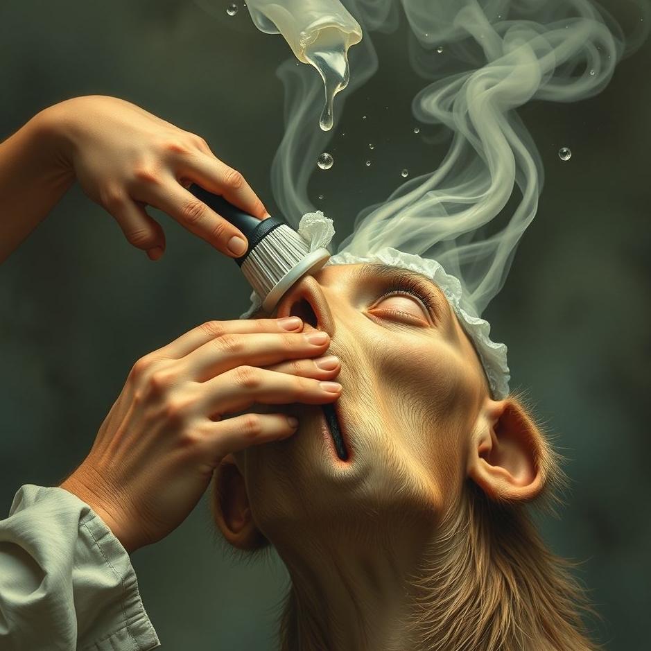 Dream : Cleaning head and trotters in a dream