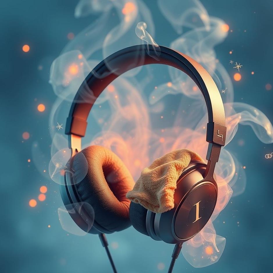 Dream : Cleaning headphones in a dream