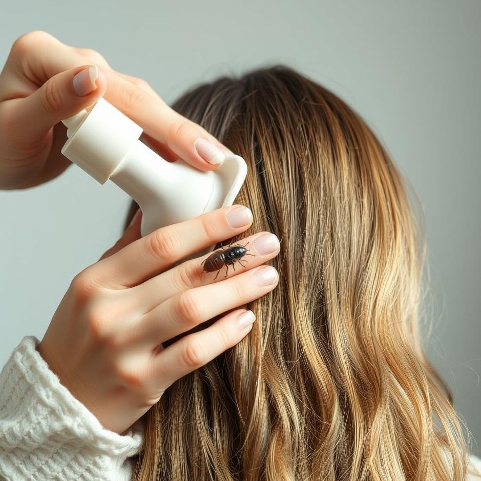 Dream : Cleaning lice from hair in a dream