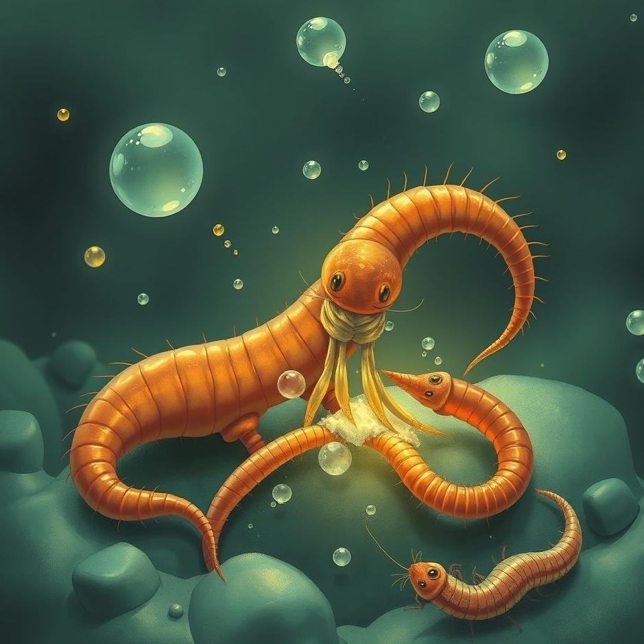 Dream : Cleaning maggots in a dream