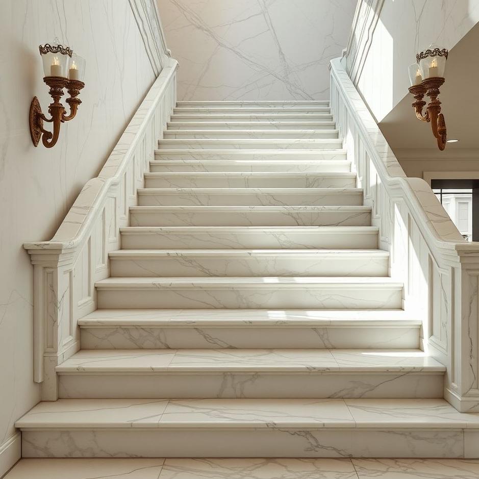 Dream : Cleaning marble stairs in a dream