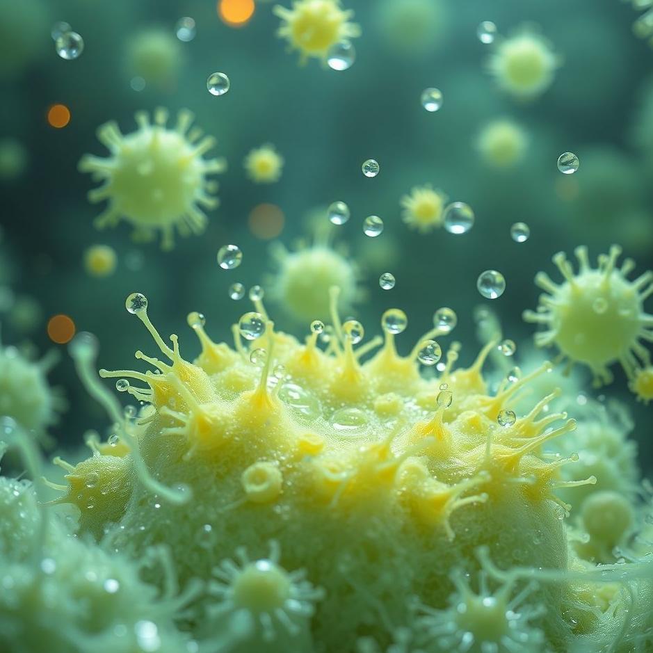 Dream : Cleaning microbes in a dream