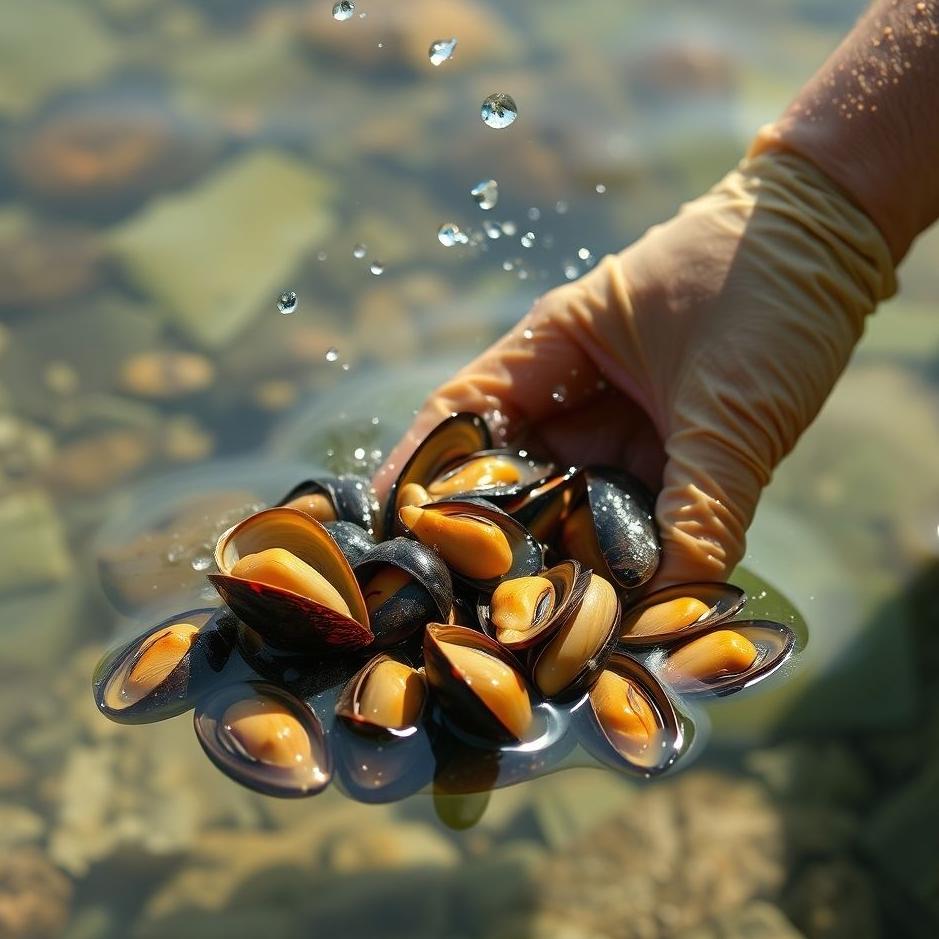Dream : Cleaning mussels in a dream