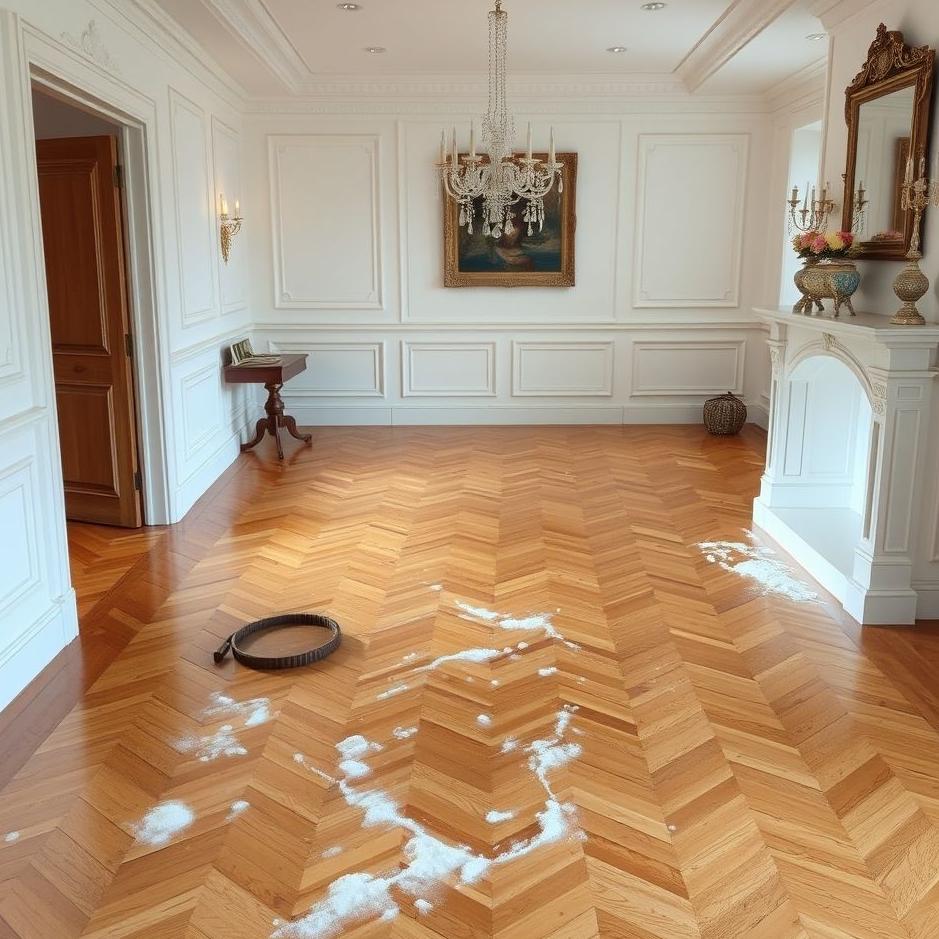 Dream : Cleaning parquet in a dream