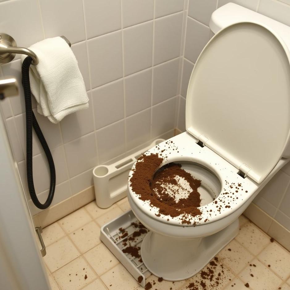Dream : Cleaning Poop in the Bathroom 