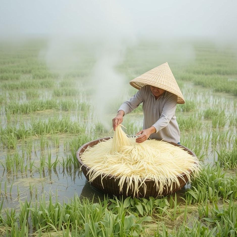 Dream : Cleaning rice in a dream