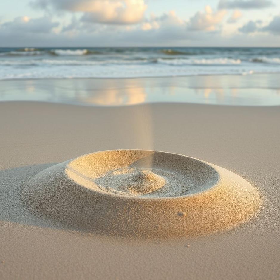 Dream : Cleaning sand in a dream