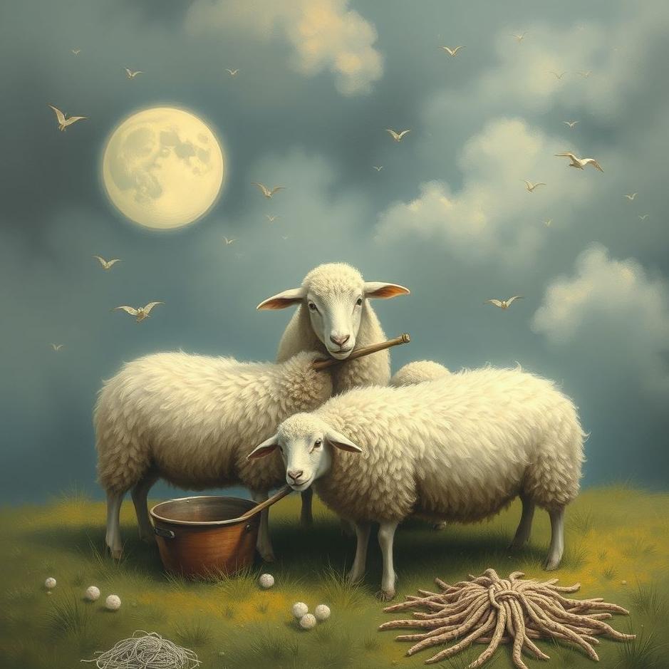 Dream : Cleaning sheep in a dream