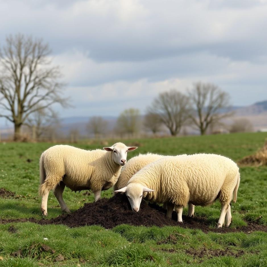 Dream : Cleaning sheep manure in a dream