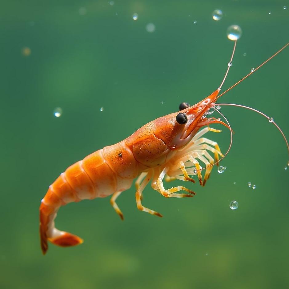 Dream : Cleaning shrimp in a dream