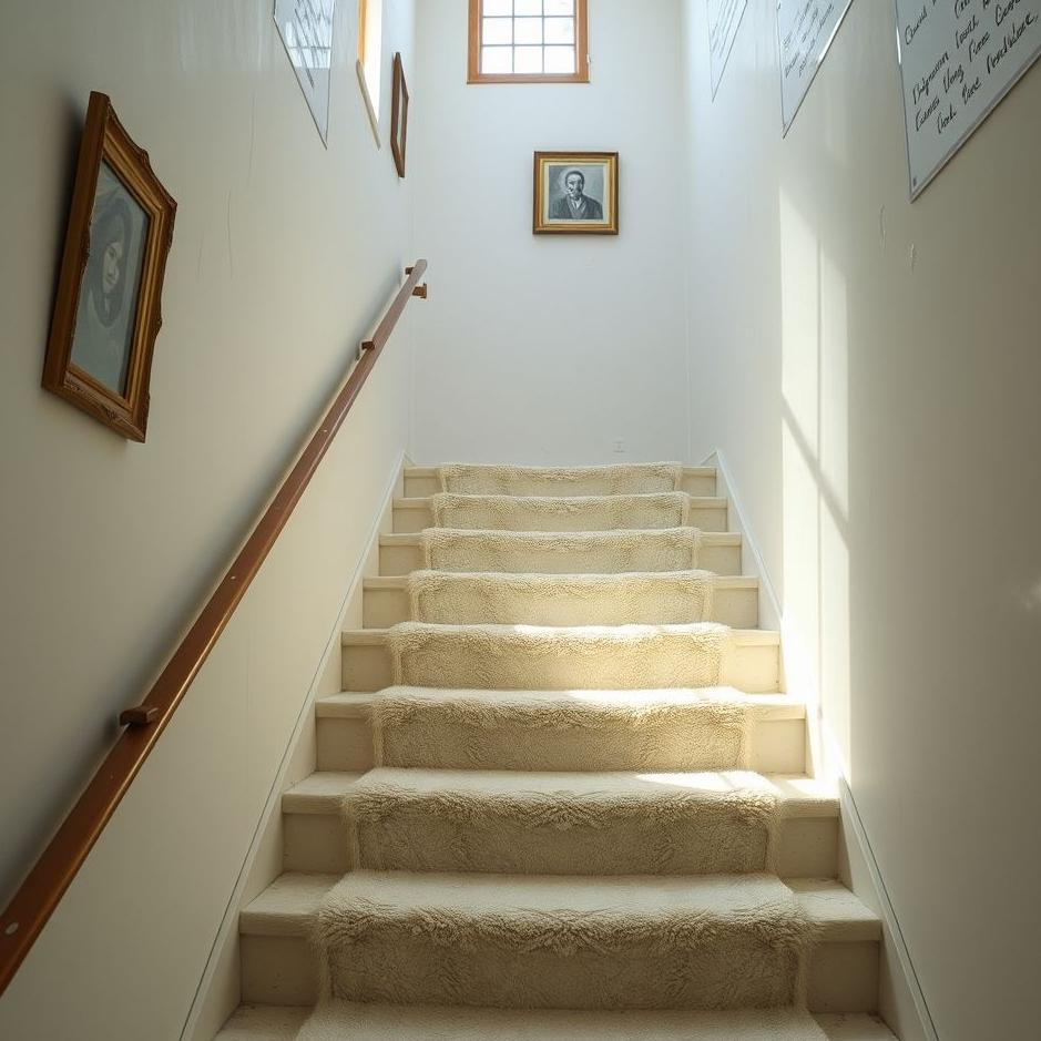 Dream : Cleaning stairs in a dream