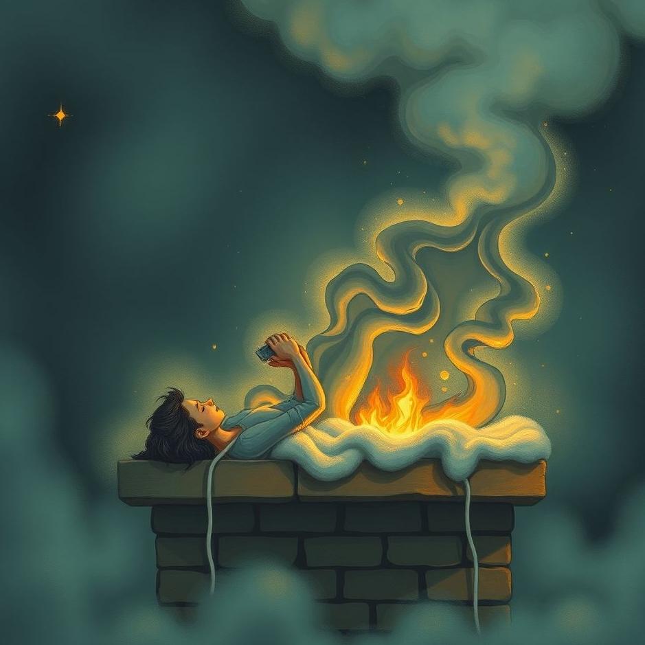 Dream : Cleaning the body from the chimney in the dream