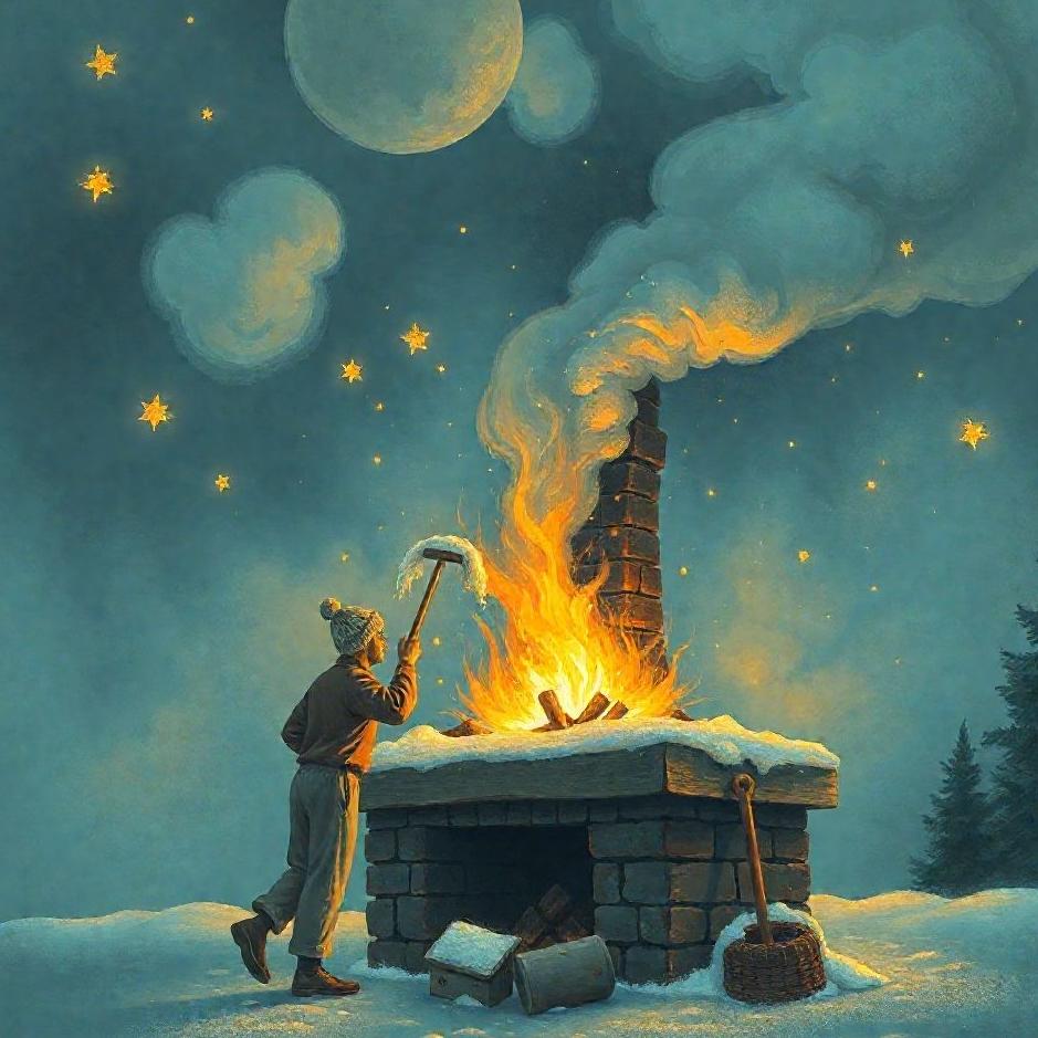 Dream : Cleaning the chimney in the dream