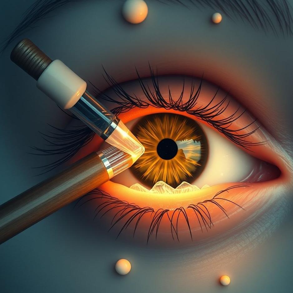 Dream : Cleaning the eye in a dream