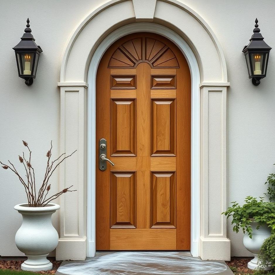 Dream : Cleaning the front of the door in a dream