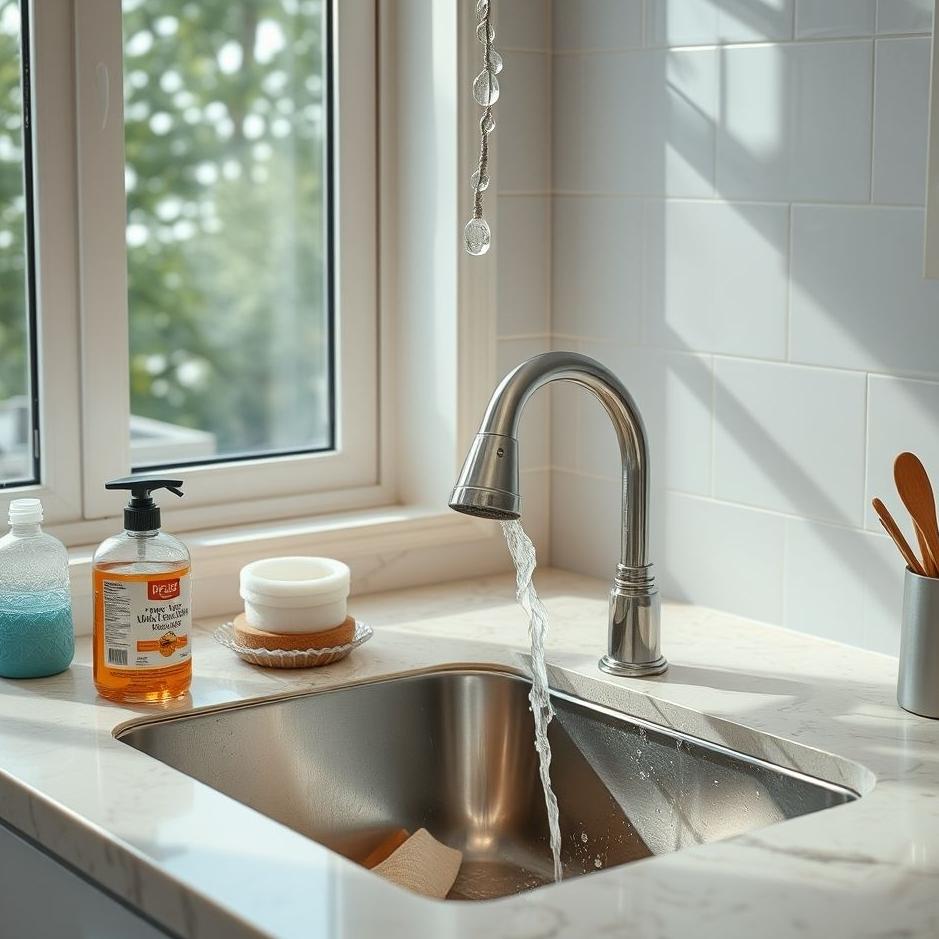 Dream : Cleaning the kitchen sink in a dream