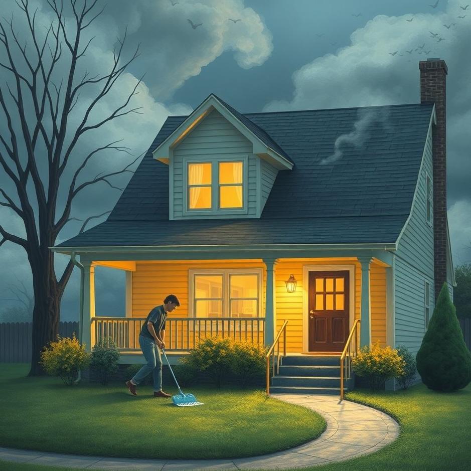 Dream : Cleaning the neighbor's house in a dream