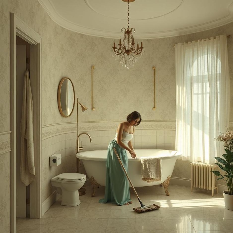 Dream : Cleaning the place of modesty in a dream