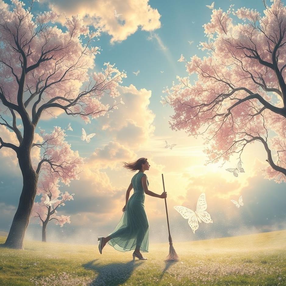 Dream : Cleaning the surroundings in a dream