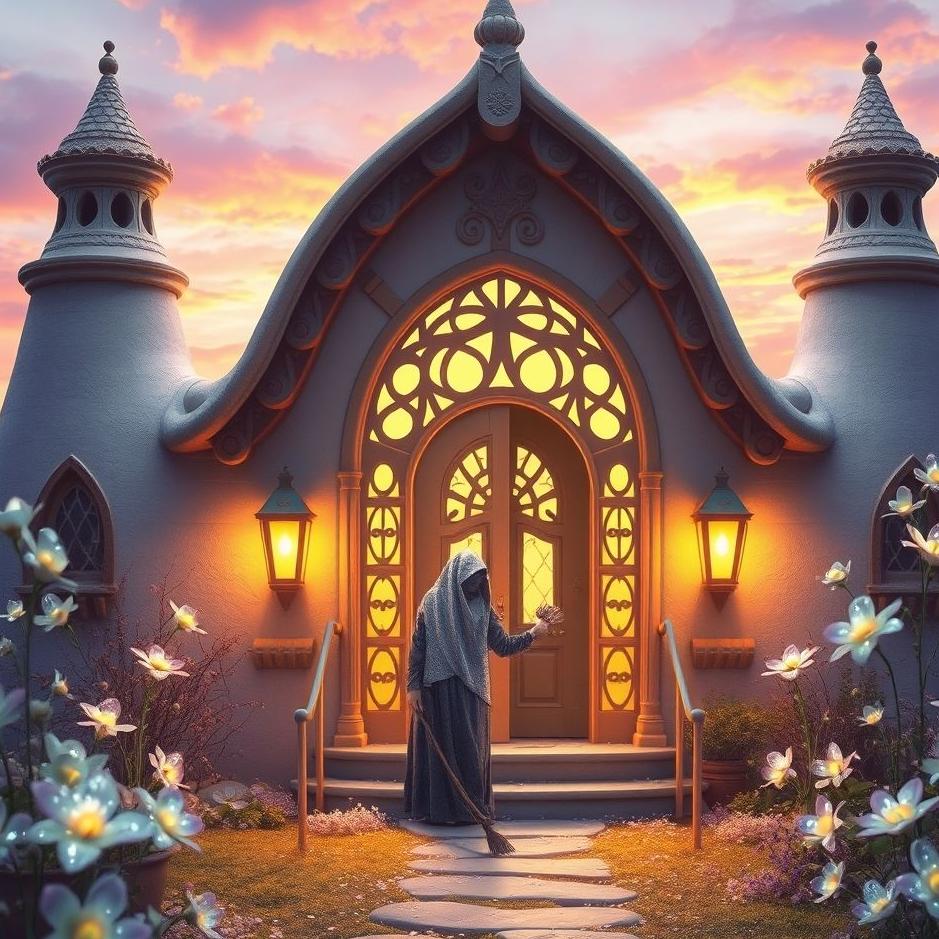 Dream : Cleaning the threshold of the house in a dream