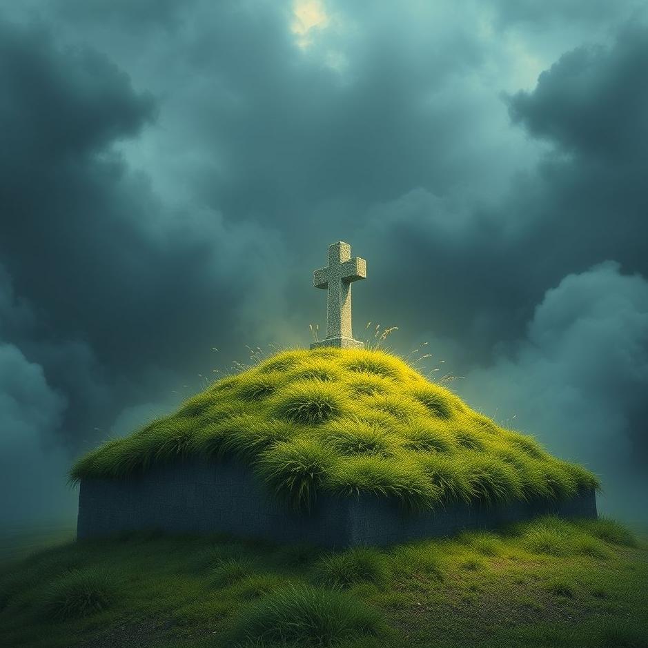 Dream : Cleaning the top of the grave in a dream