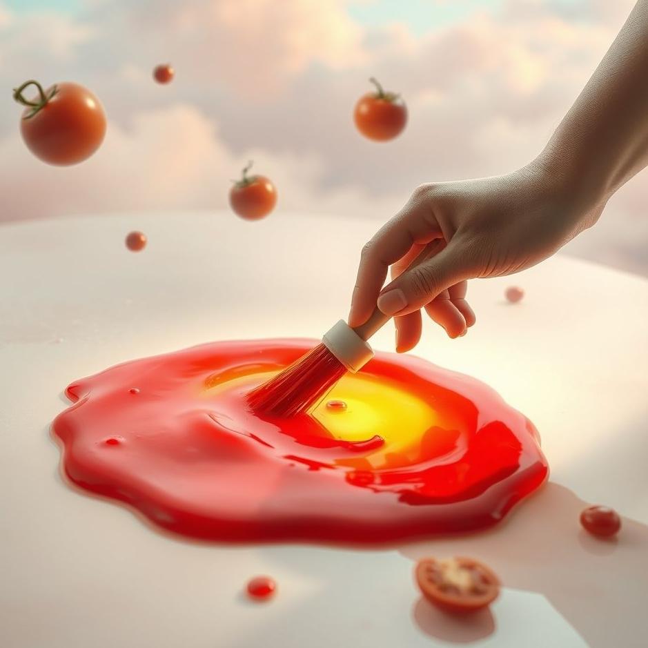 Dream : Cleaning tomato paste in a dream