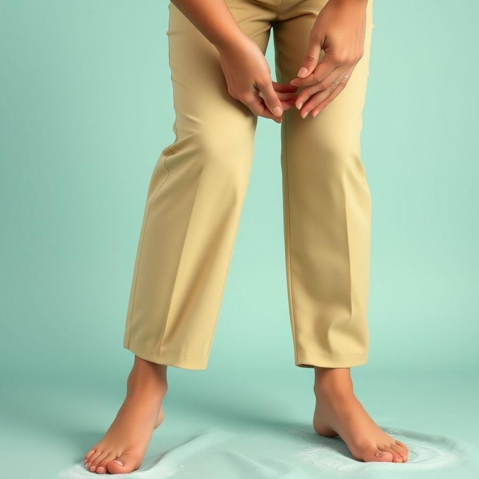 Dream : Cleaning trouser legs in a dream