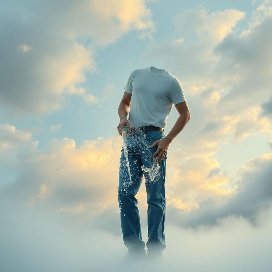 Dream : Cleaning trousers in a dream