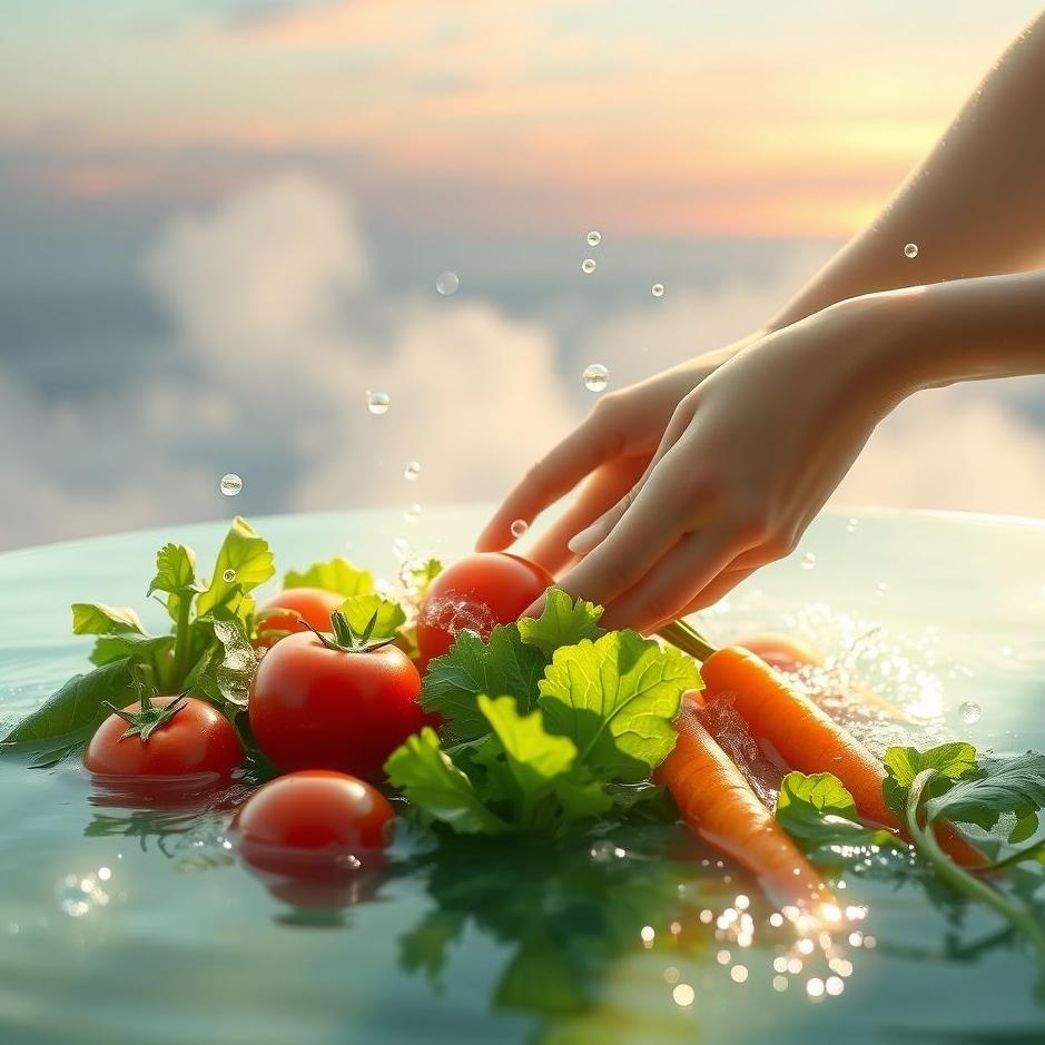 Dream : Cleaning vegetables in a dream