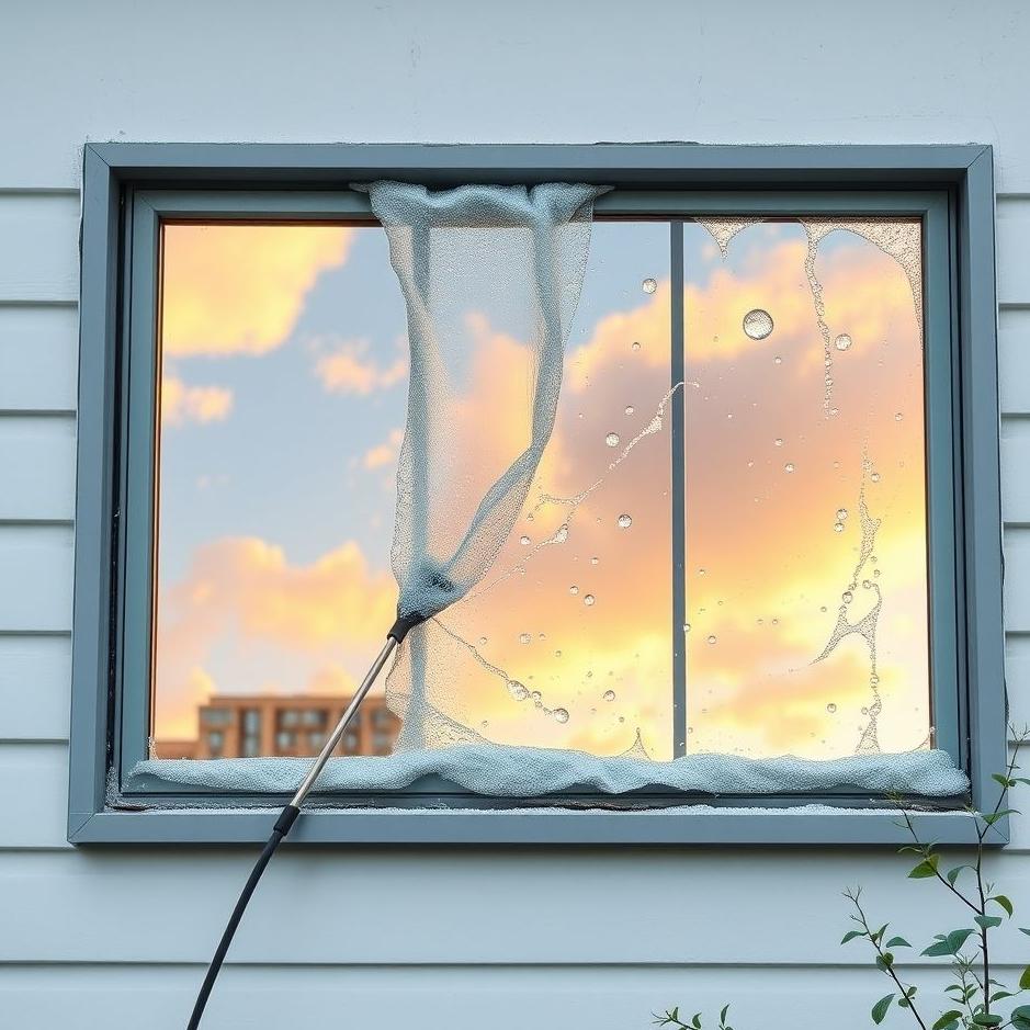 Dream : Cleaning windows in a dream