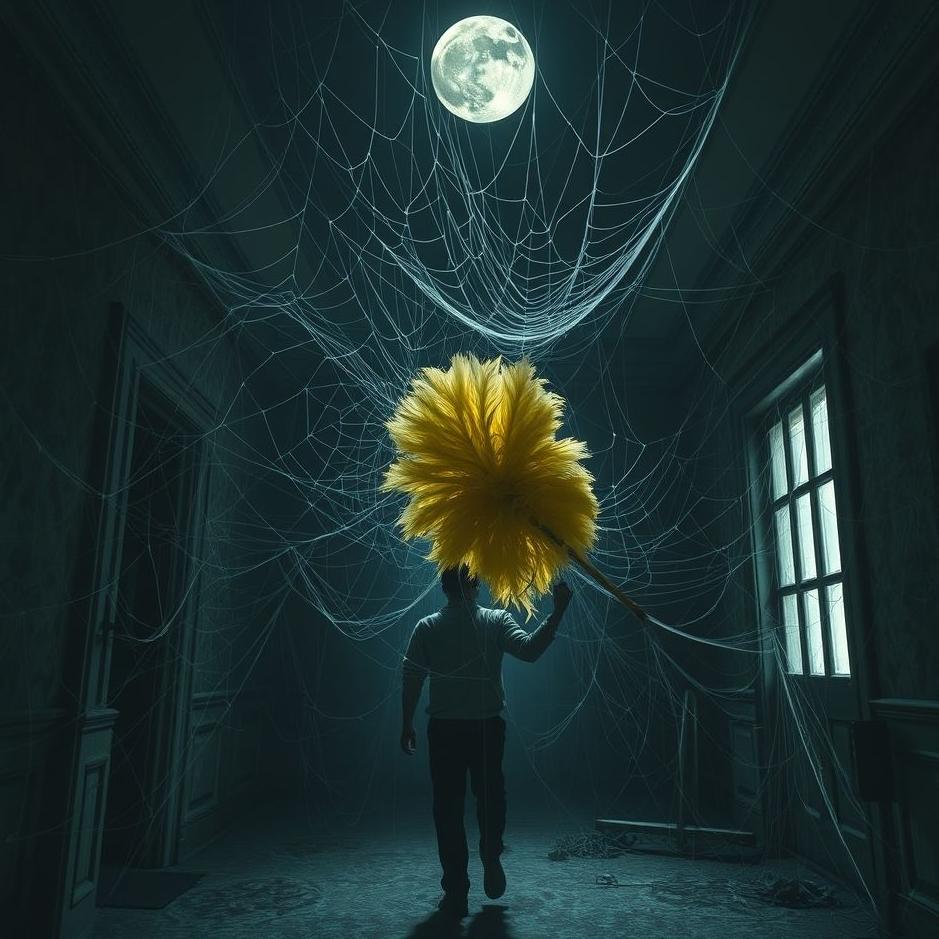 Dream : Cleaning your house from spiders in a dream