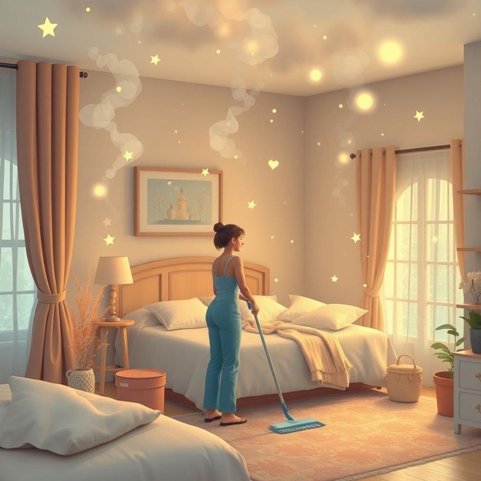 Dream : Cleaning your lover's house in a dream