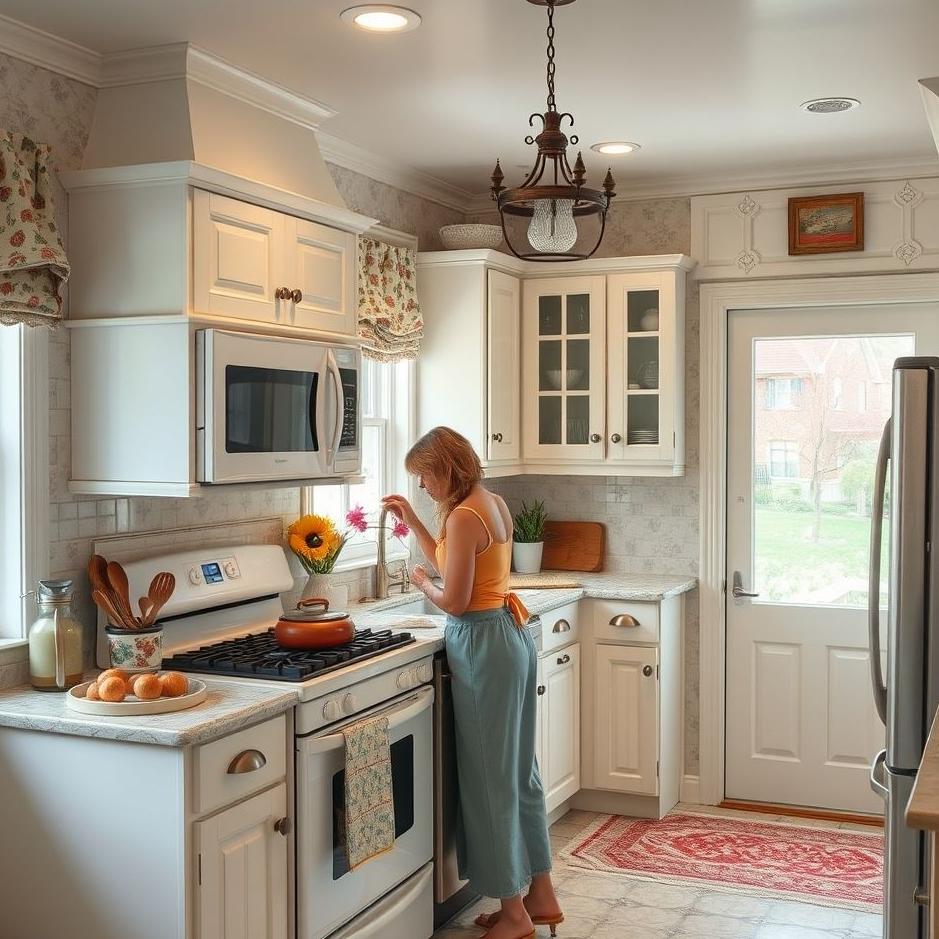 Dream : Cleaning your mother-in-law's kitchen in a dream