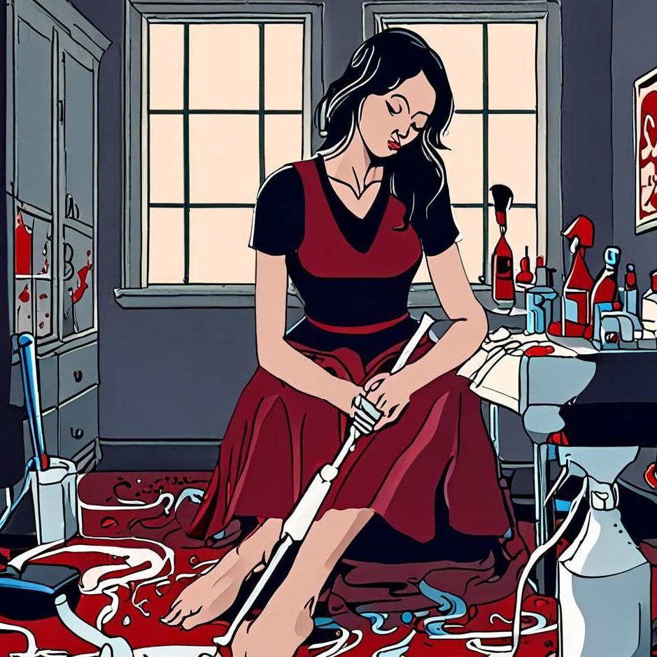 Dream : Cleaning your own blood in a dream