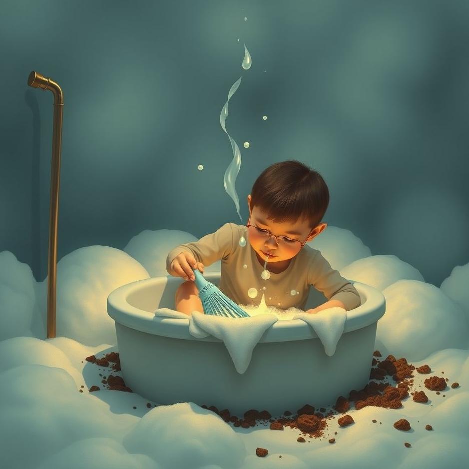 Dream : Cleaning your own poop in a dream