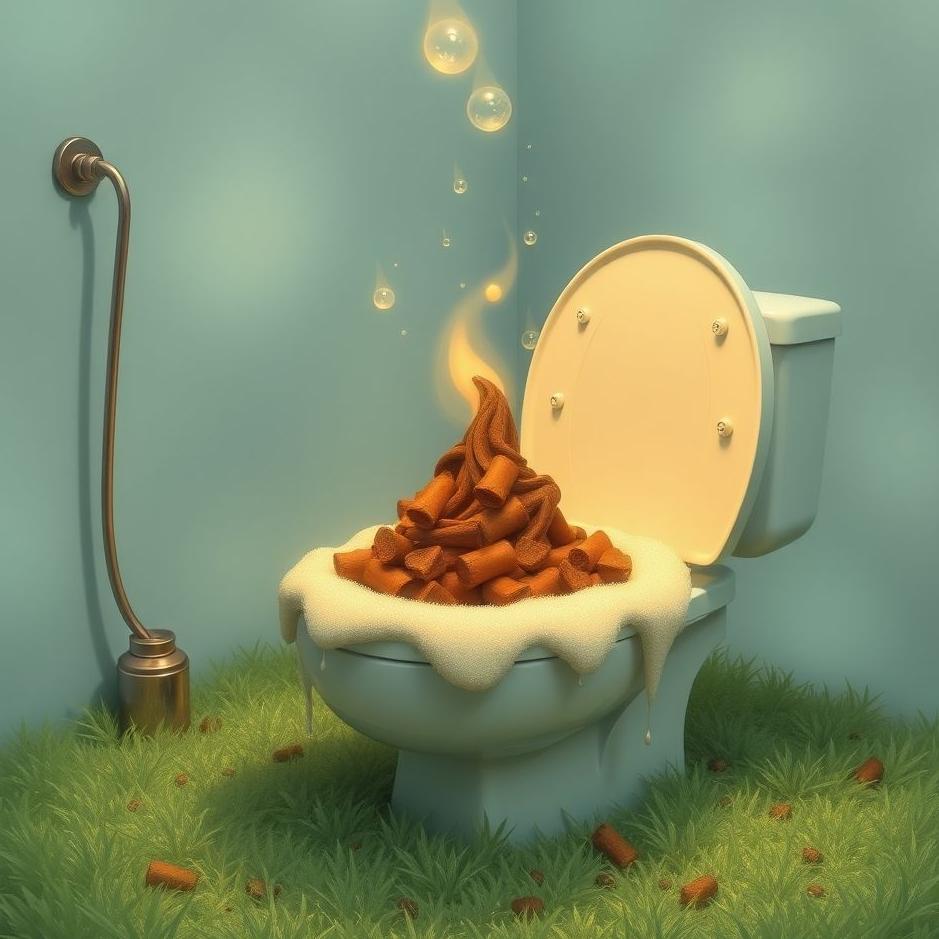 Dream : Cleaning your poop in a dream