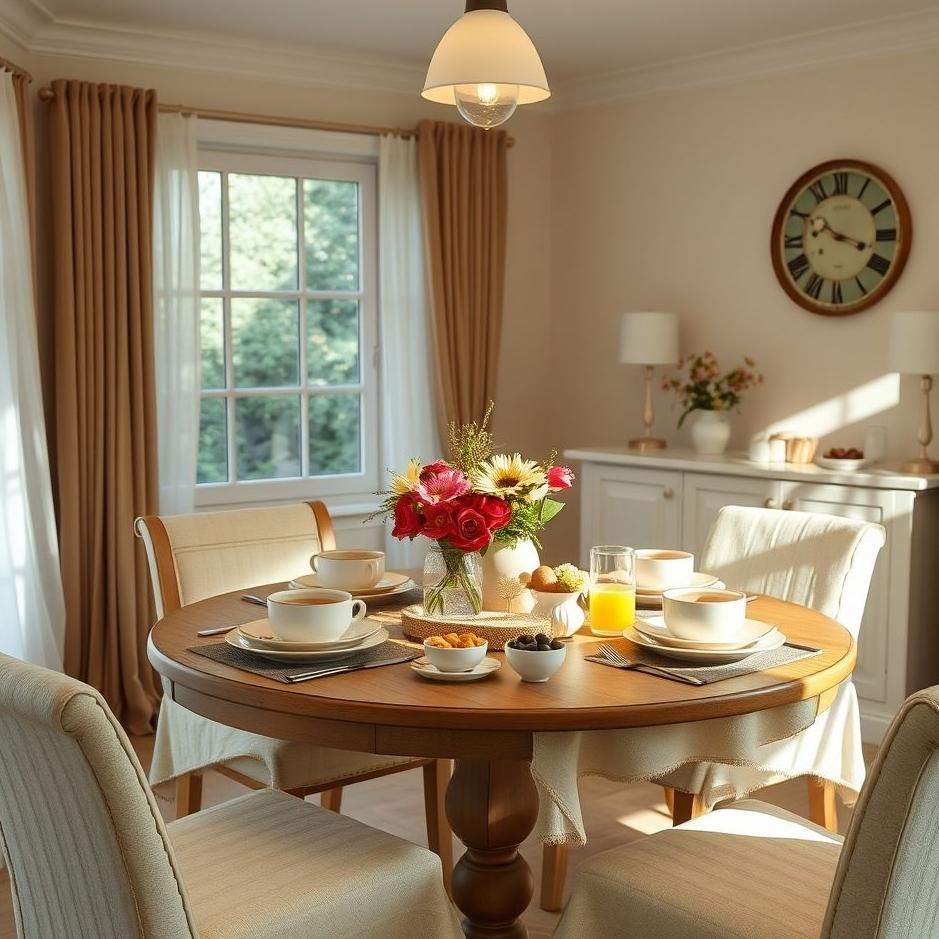 Dream : Clearing the breakfast table in your dream