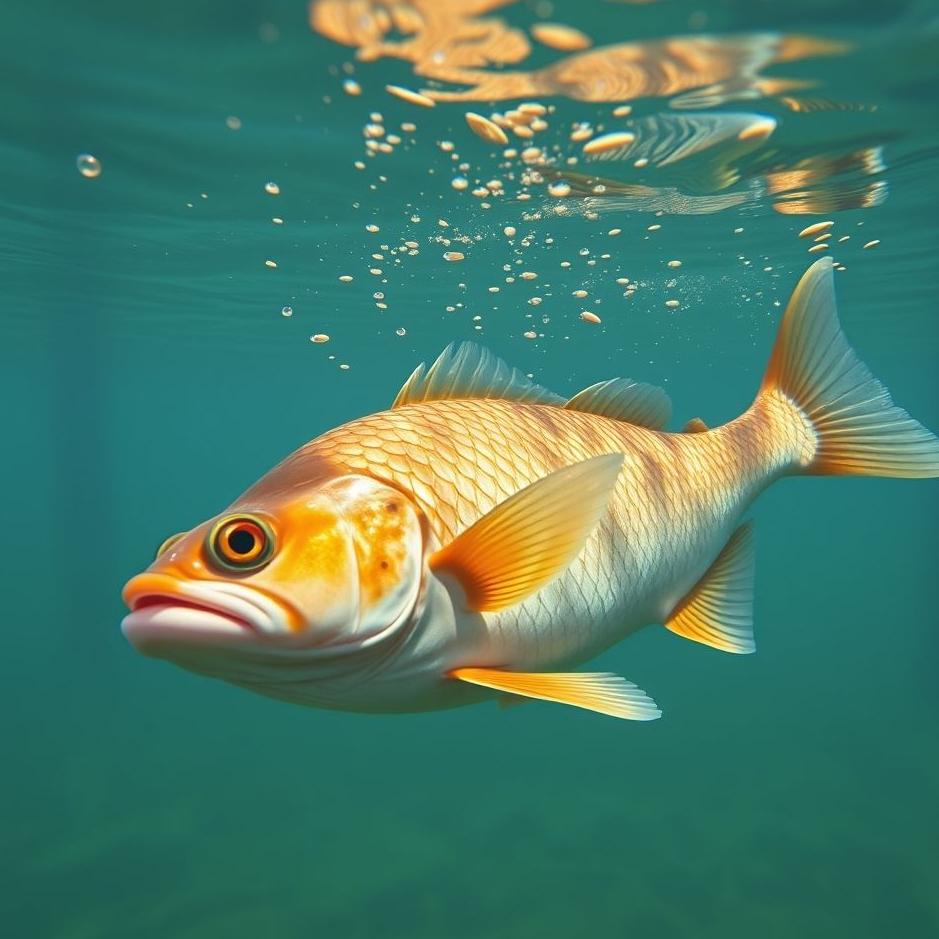 Dream : Clearing the scales of fish in a dream