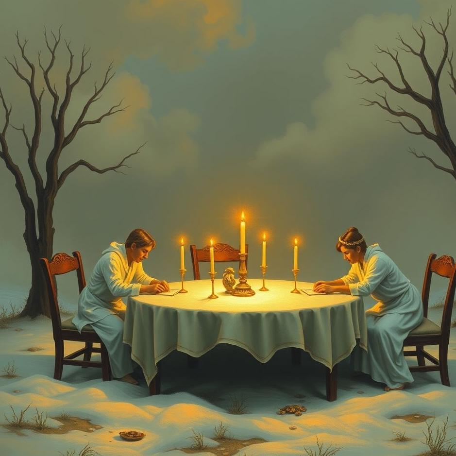 Dream : Clearing the table in a dream