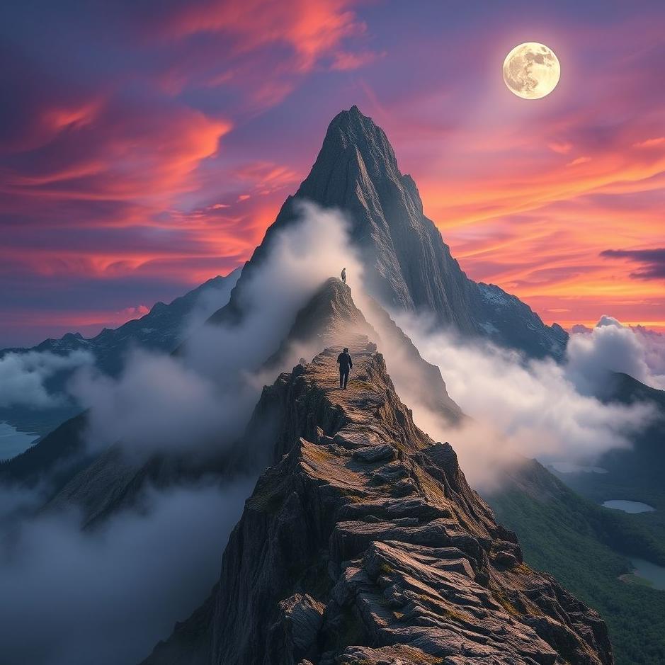 Dream Dictionary : Climb the mountain in the dream